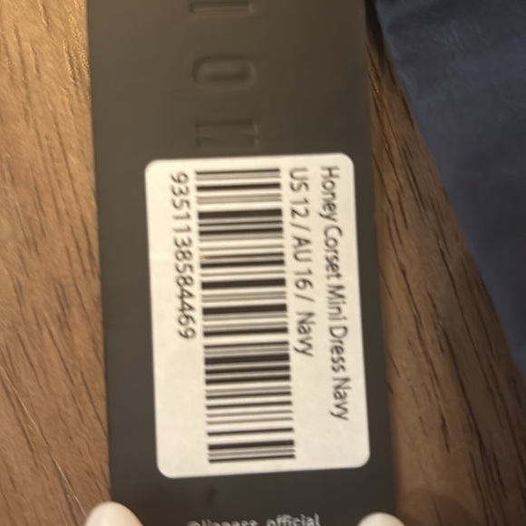 Brand New HONEY CORSET MINI DRESS NAVY from Princess Polly - Picture 7 of 7